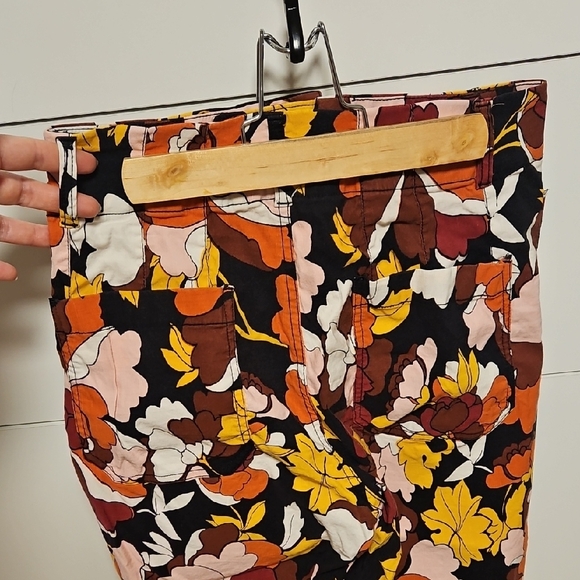Anthropologie Floral Flare Jeans - Multicolor - Picture 2 of 4